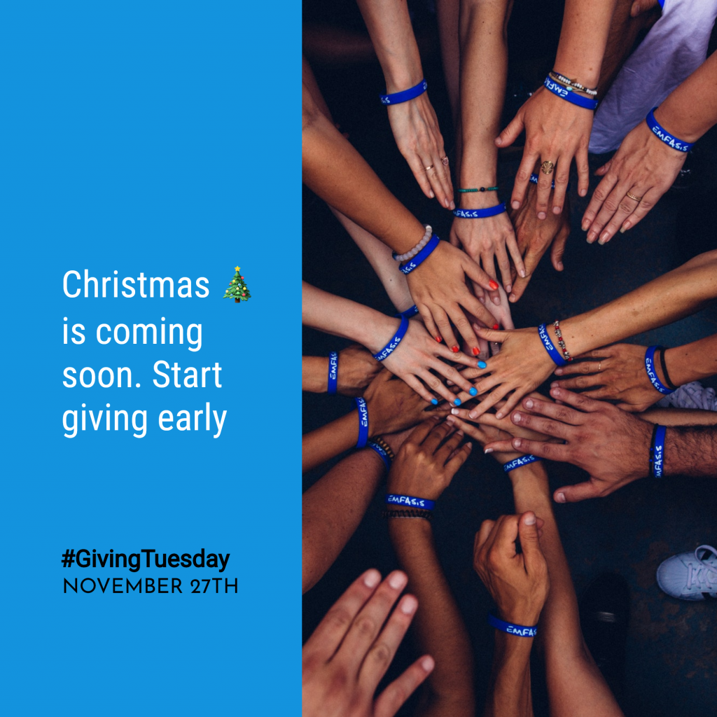 Christmas 🎄 is coming soon. Start giving early #GivingTuesday NOVEMBER 27TH Instagram Post Template