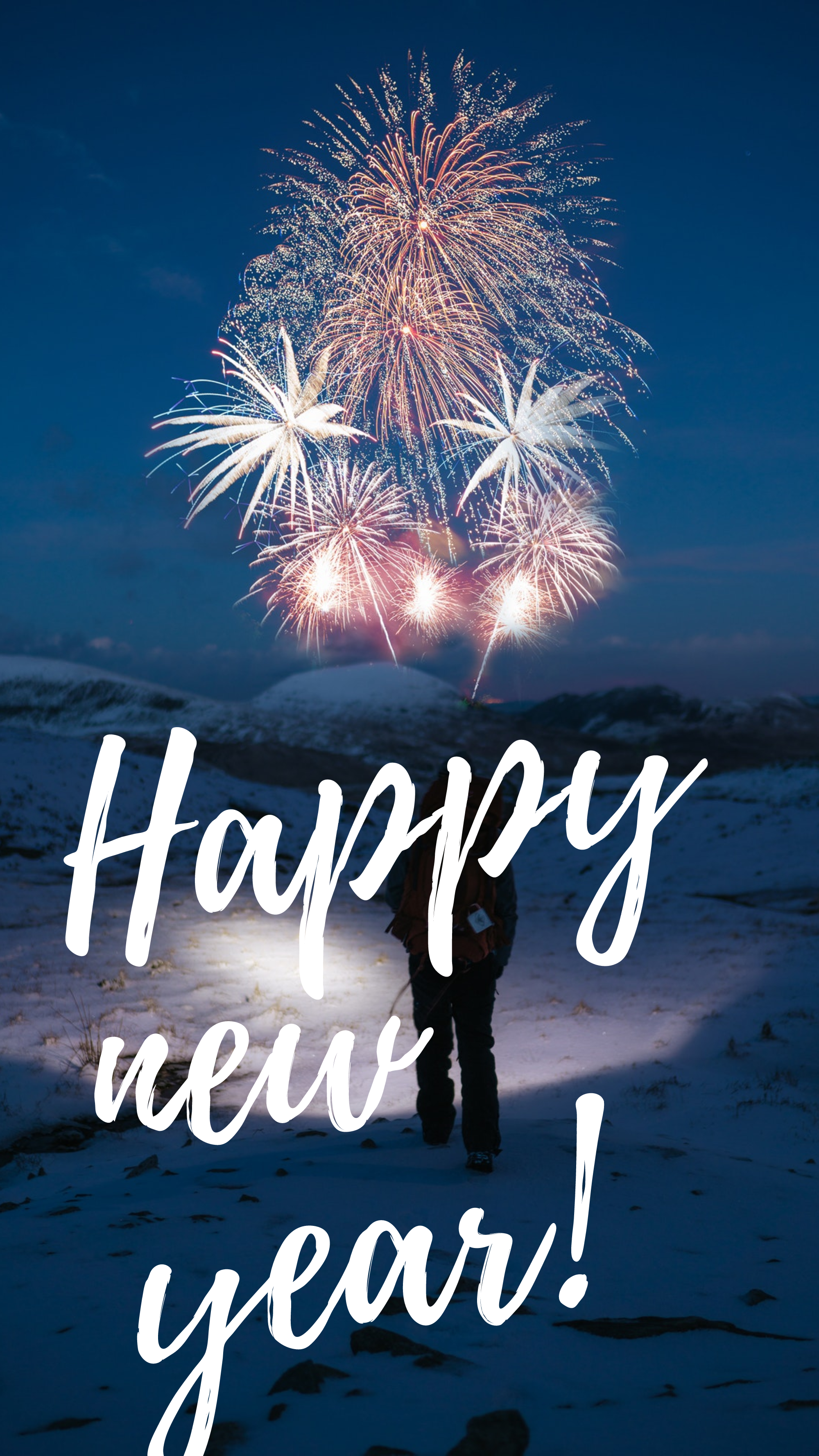 STORY TEMPLATE Happy New Year Instagram Story Template