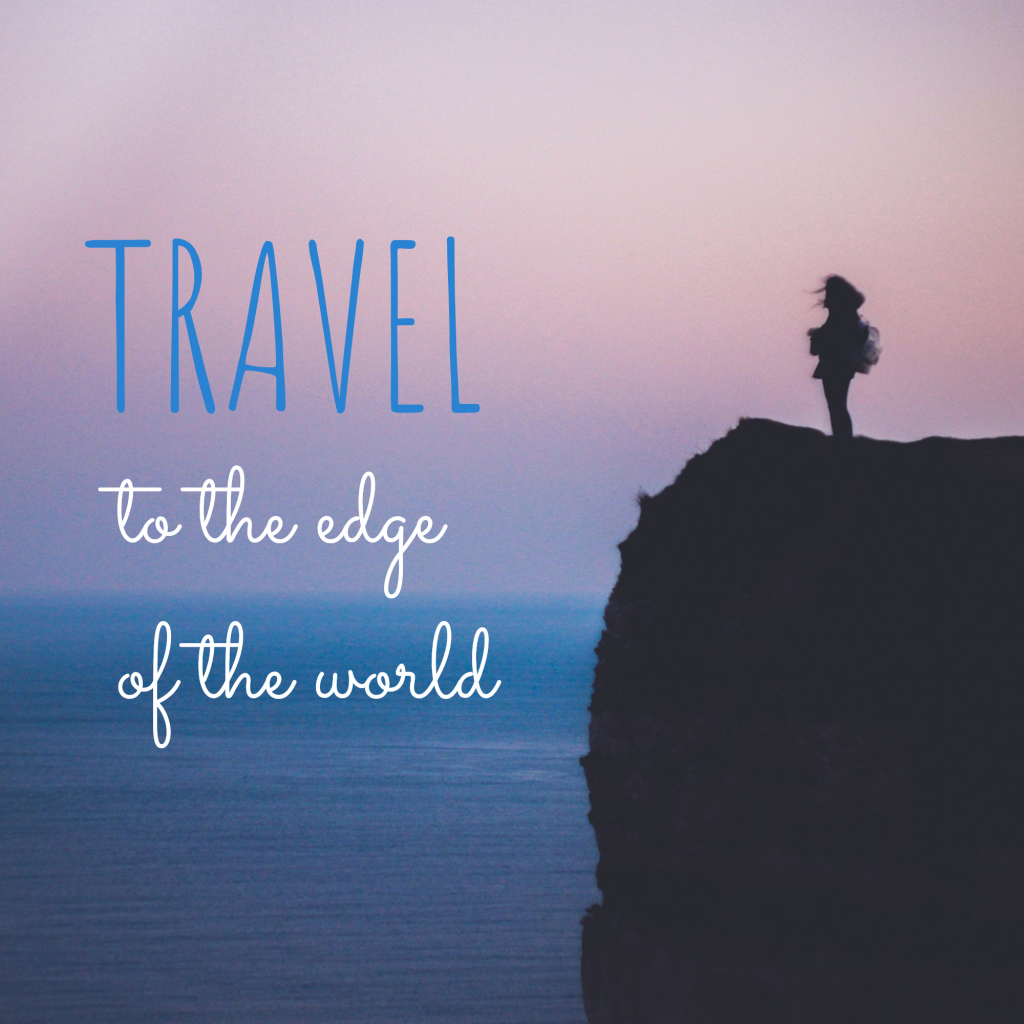 TRAVEL to the edge of the world Instagram Post Template