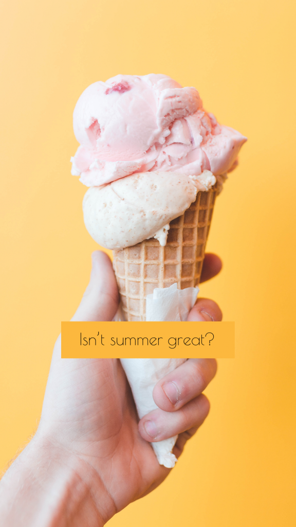 Food Story collection - Isn’t summer great? Instagram Story Template
