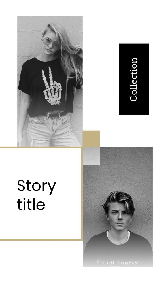 Collection Story title Instagram Story Template