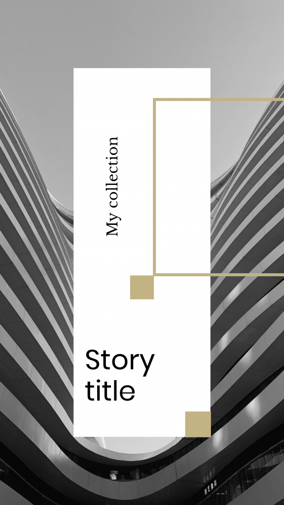 My collection Story title Instagram Story Template