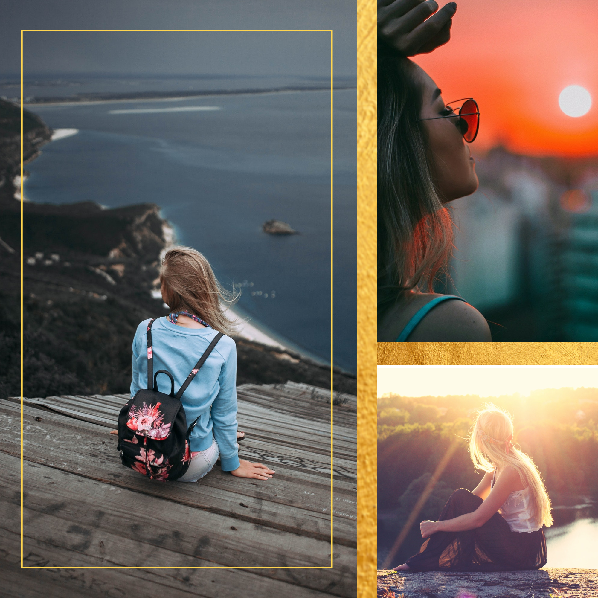 #goldisthenewblack (FREE today) collection - PostMuse Instagram Post Template