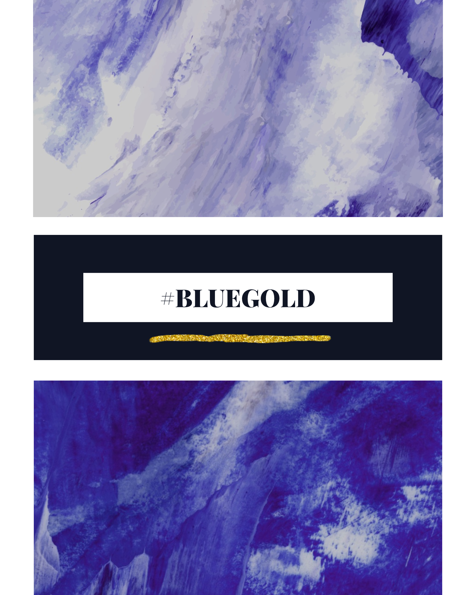 #bluegold Post collection - #BLUEGOLD Instagram Post Template