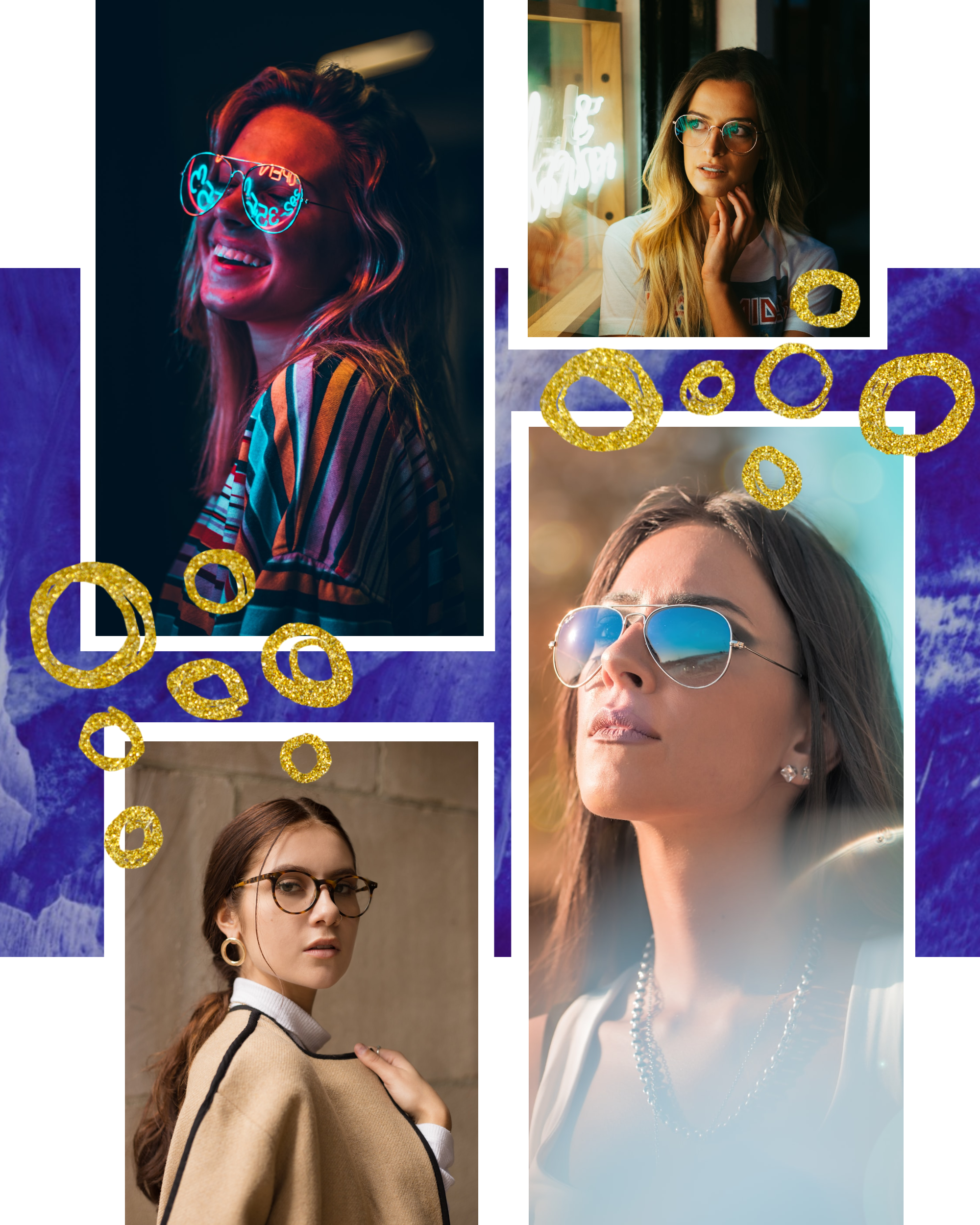 #bluegold Post collection - PostMuse Instagram Post Template